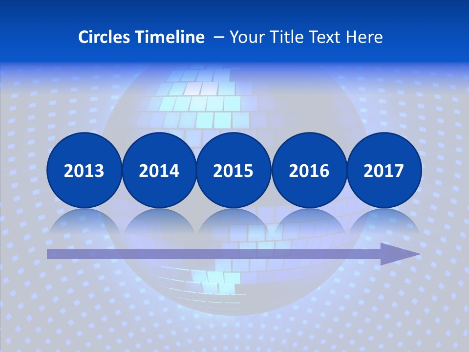 Retro Reflection Club PowerPoint Template