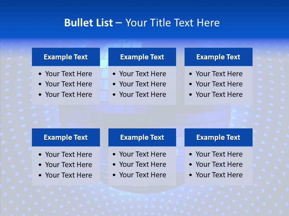 Retro Reflection Club PowerPoint Template
