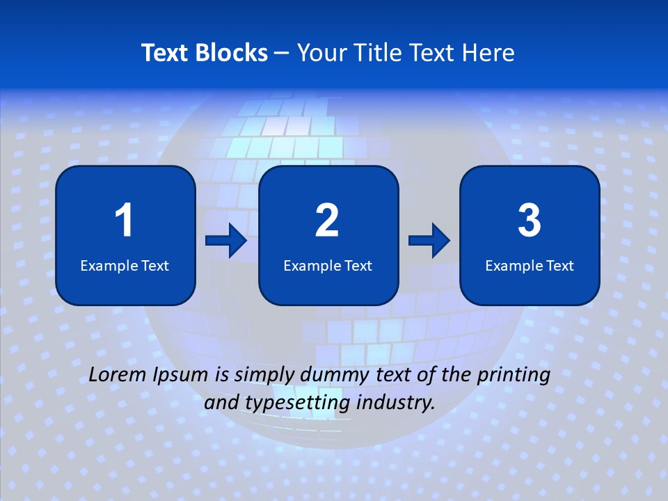 Retro Reflection Club PowerPoint Template