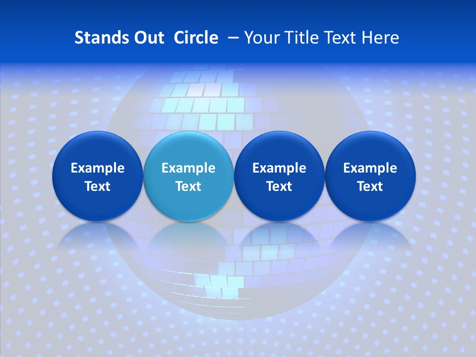 Retro Reflection Club PowerPoint Template