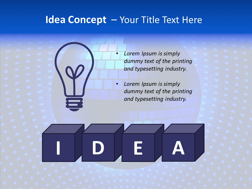 Retro Reflection Club PowerPoint Template