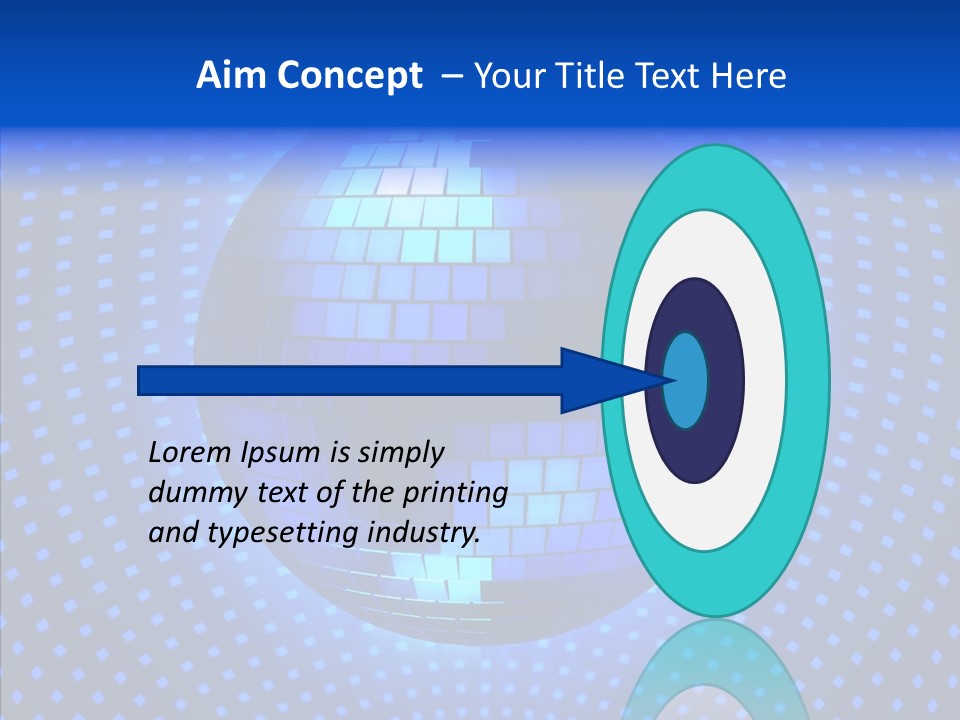Retro Reflection Club PowerPoint Template