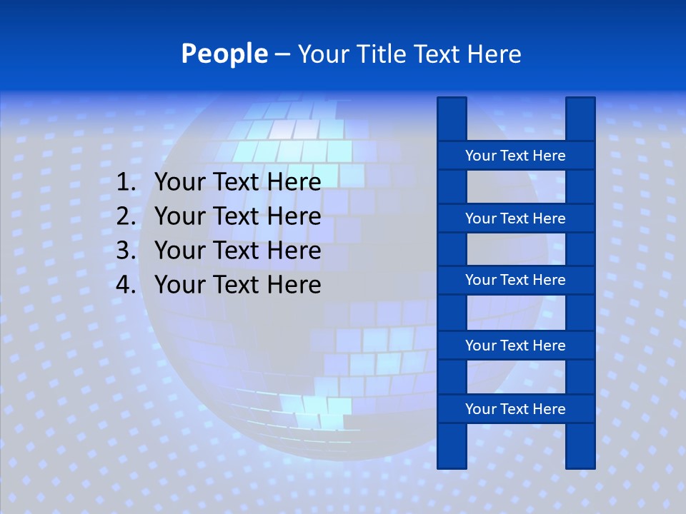 Retro Reflection Club PowerPoint Template