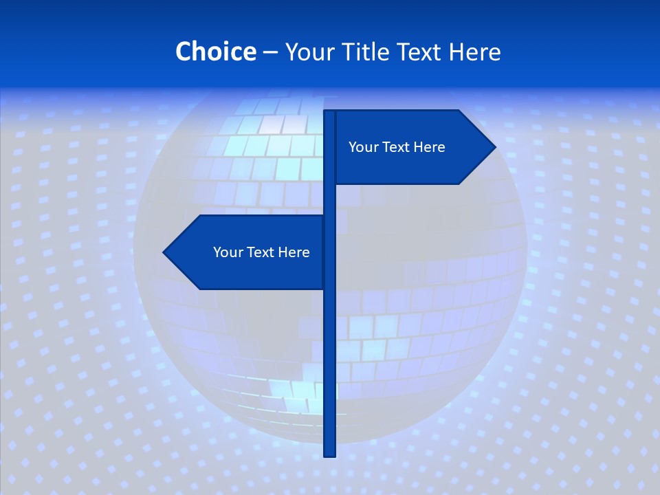 Retro Reflection Club PowerPoint Template
