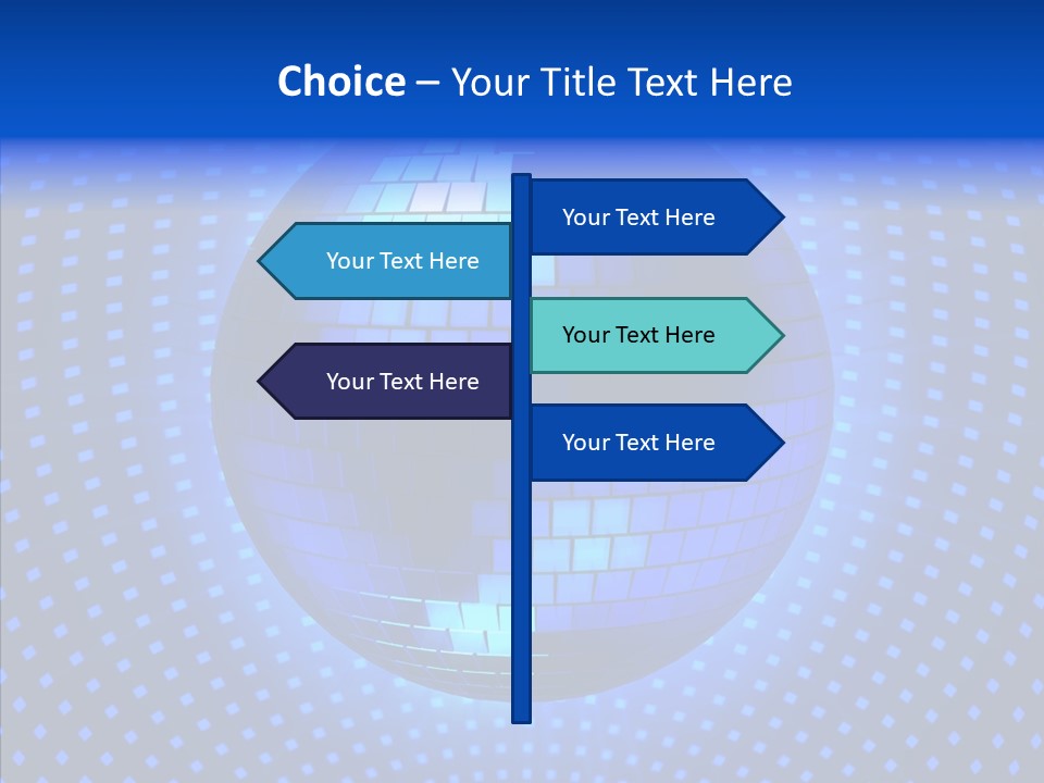 Retro Reflection Club PowerPoint Template