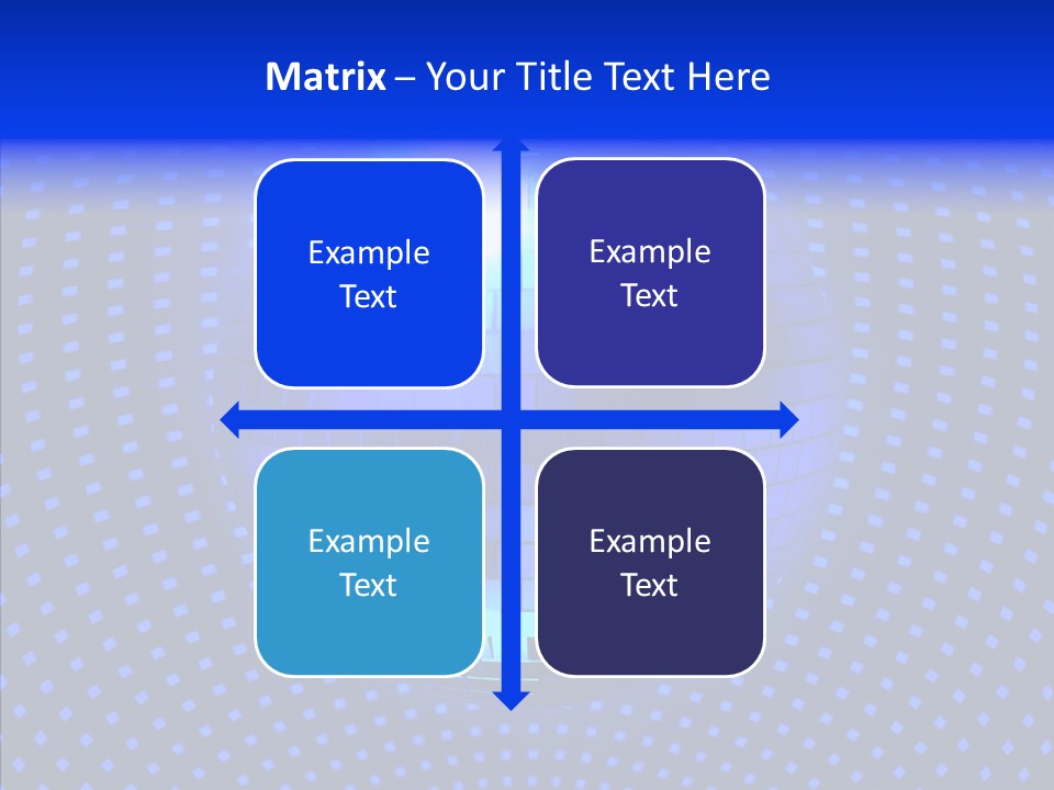 Spotlight Mirrored Light PowerPoint Template