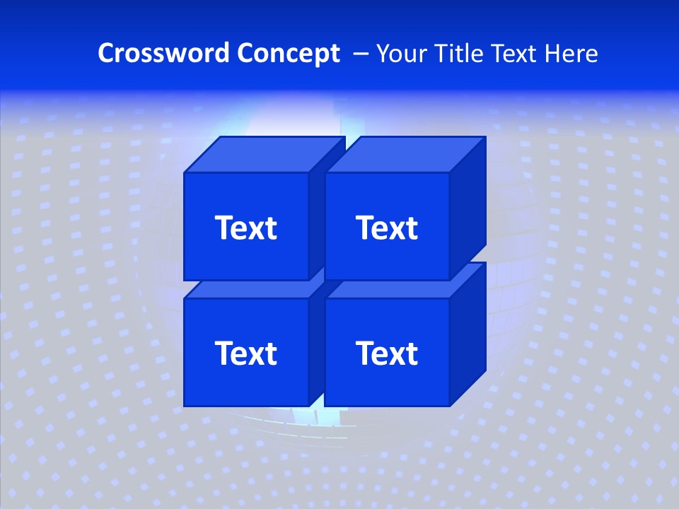 Spotlight Mirrored Light PowerPoint Template
