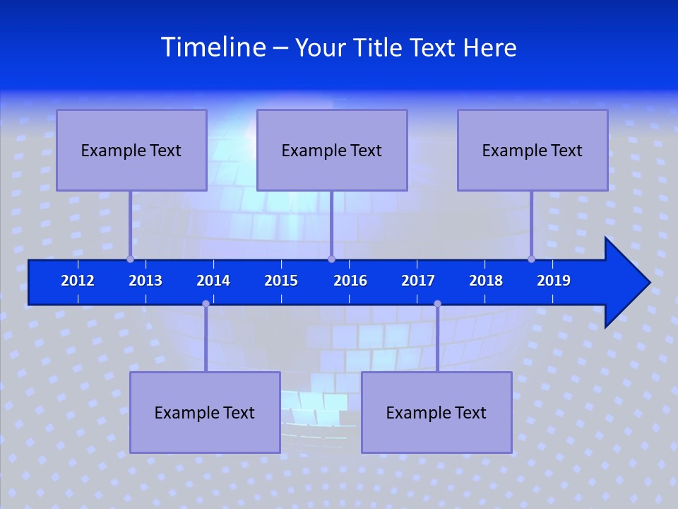 Spotlight Mirrored Light PowerPoint Template