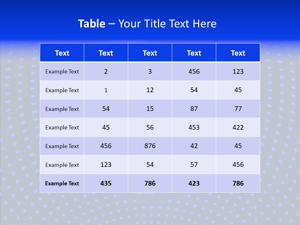 Spotlight Mirrored Light PowerPoint Template