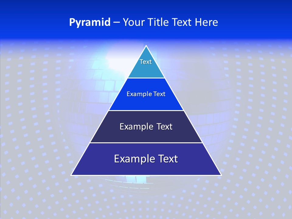 Spotlight Mirrored Light PowerPoint Template
