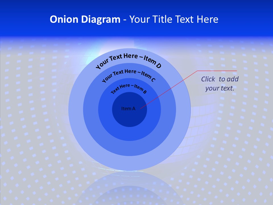 Spotlight Mirrored Light PowerPoint Template