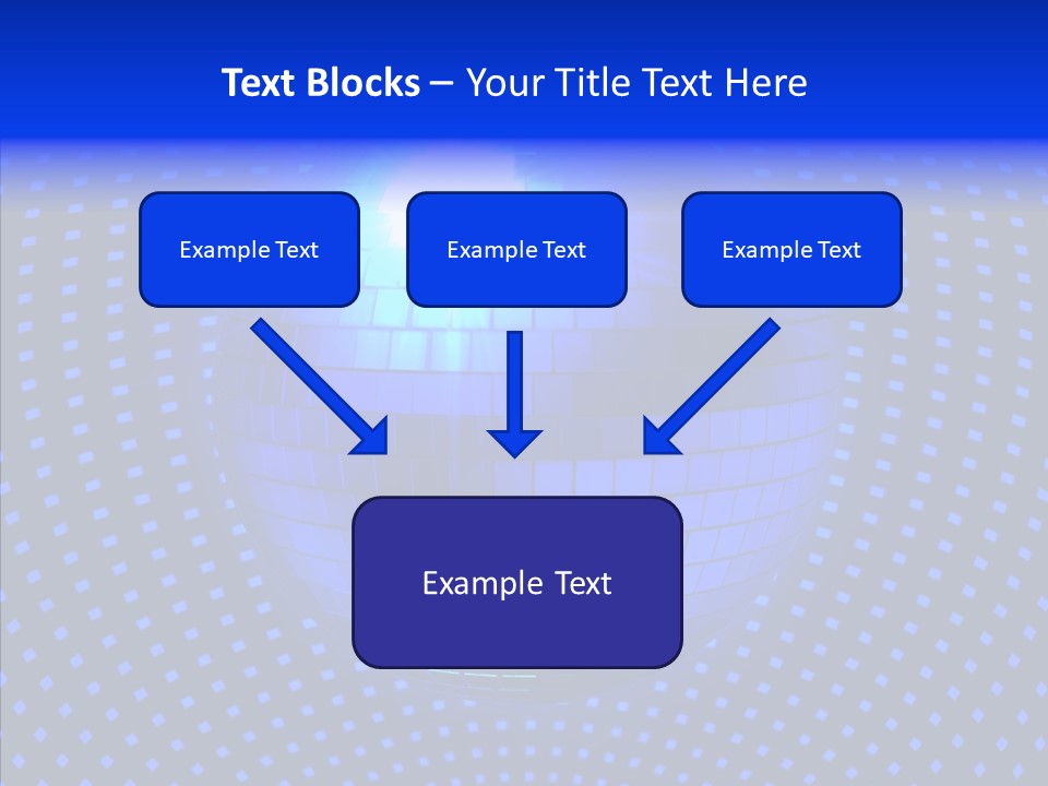 Spotlight Mirrored Light PowerPoint Template