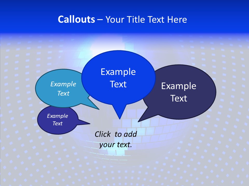 Spotlight Mirrored Light PowerPoint Template