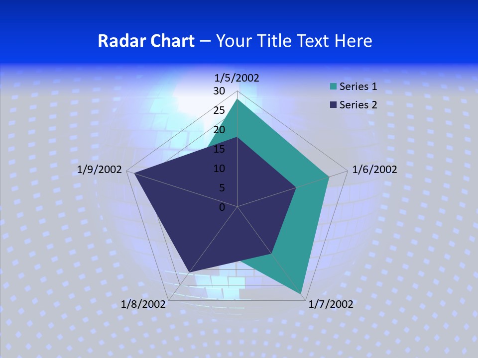 Spotlight Mirrored Light PowerPoint Template