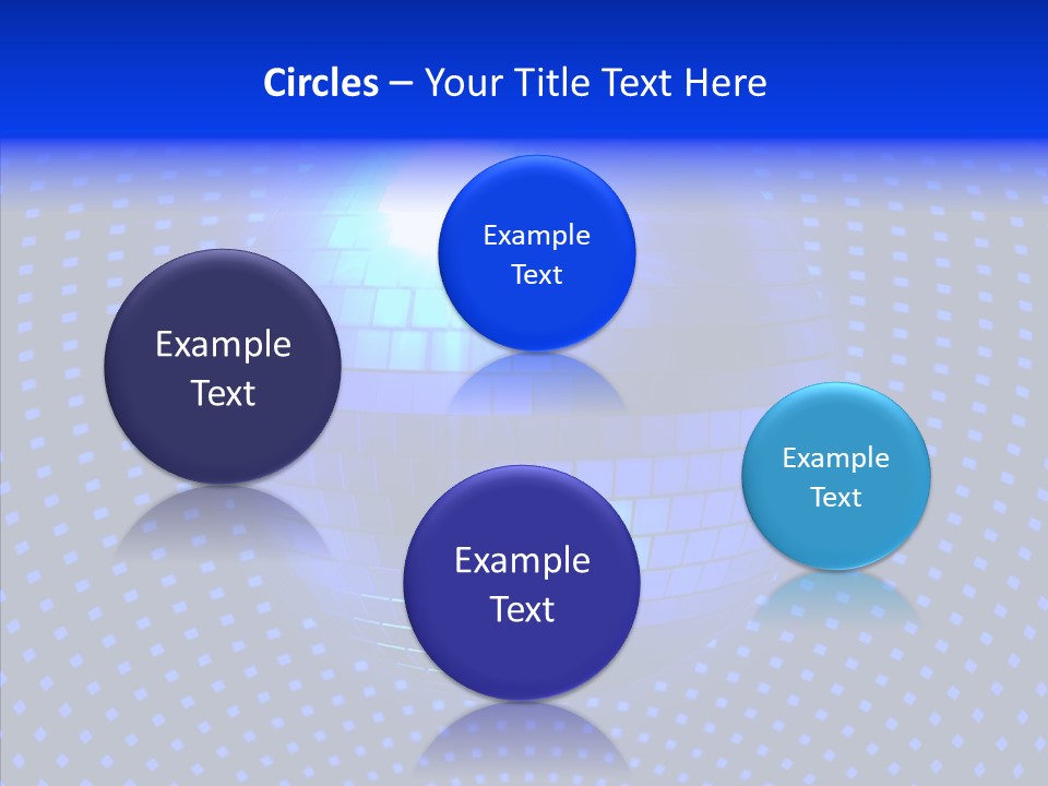 Spotlight Mirrored Light PowerPoint Template