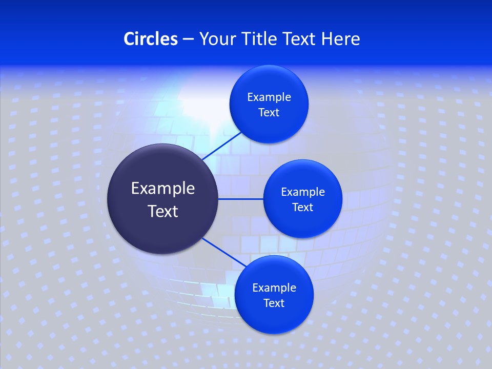 Spotlight Mirrored Light PowerPoint Template