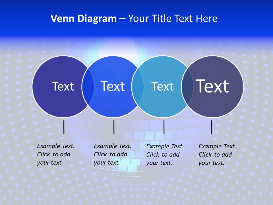 Spotlight Mirrored Light PowerPoint Template