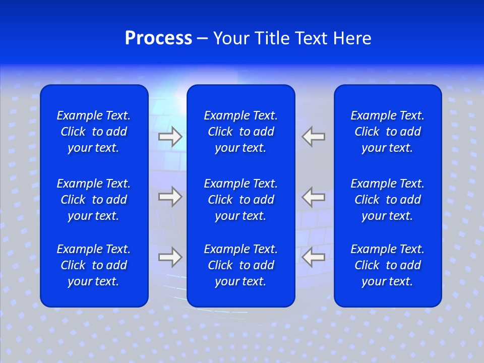 Spotlight Mirrored Light PowerPoint Template