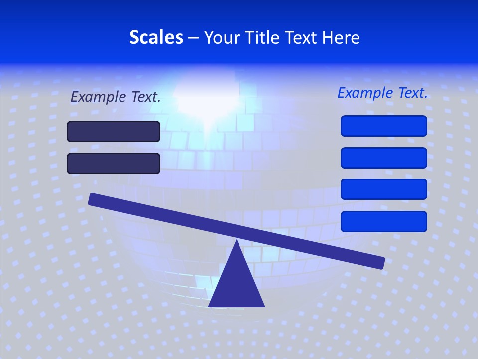 Spotlight Mirrored Light PowerPoint Template