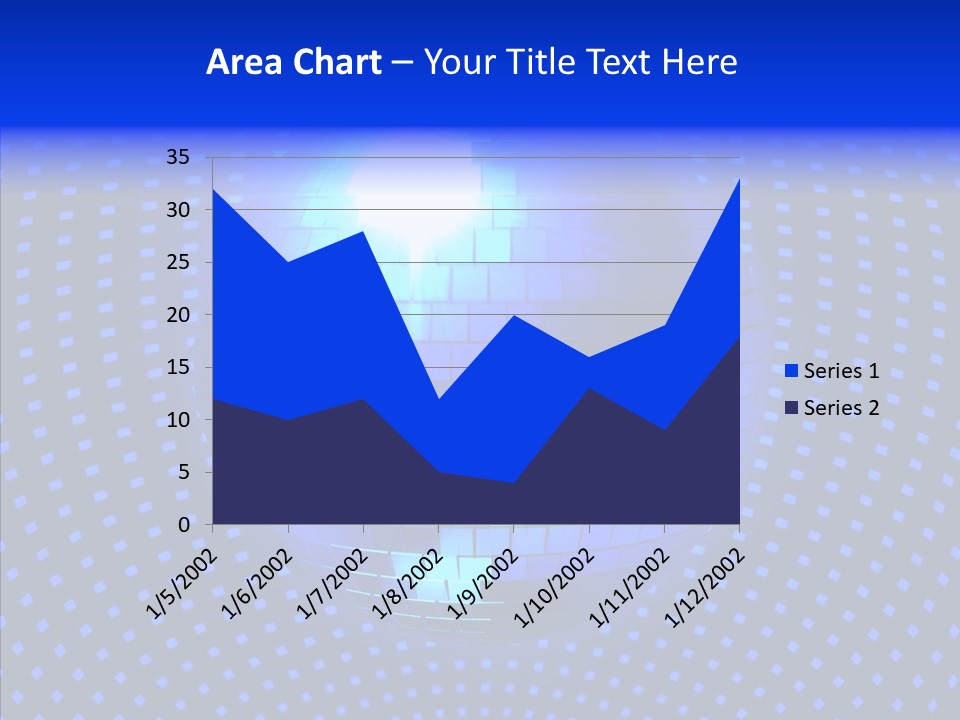 Spotlight Mirrored Light PowerPoint Template