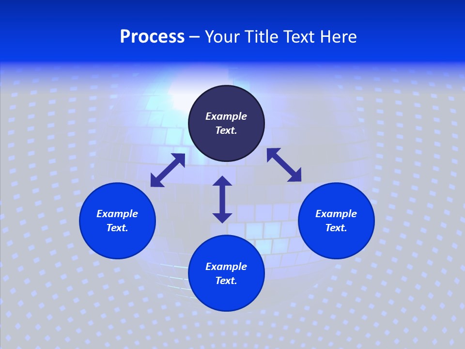 Spotlight Mirrored Light PowerPoint Template