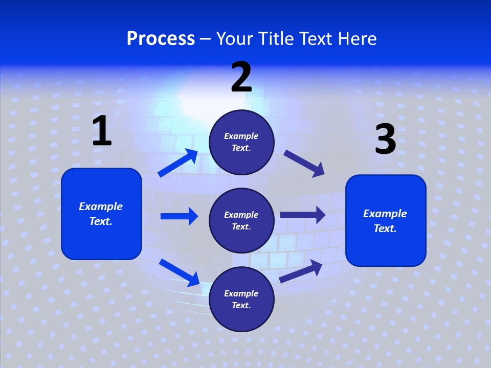 Spotlight Mirrored Light PowerPoint Template