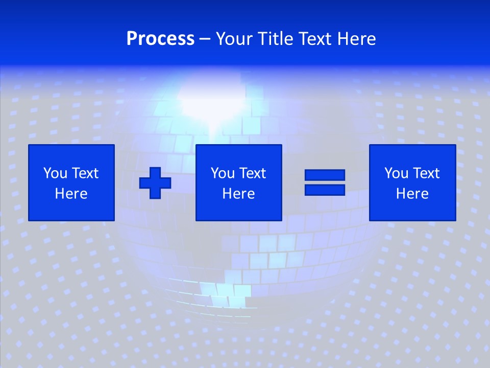 Spotlight Mirrored Light PowerPoint Template