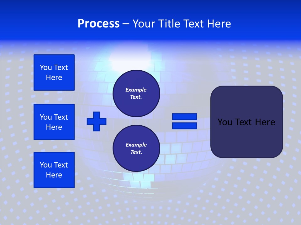 Spotlight Mirrored Light PowerPoint Template