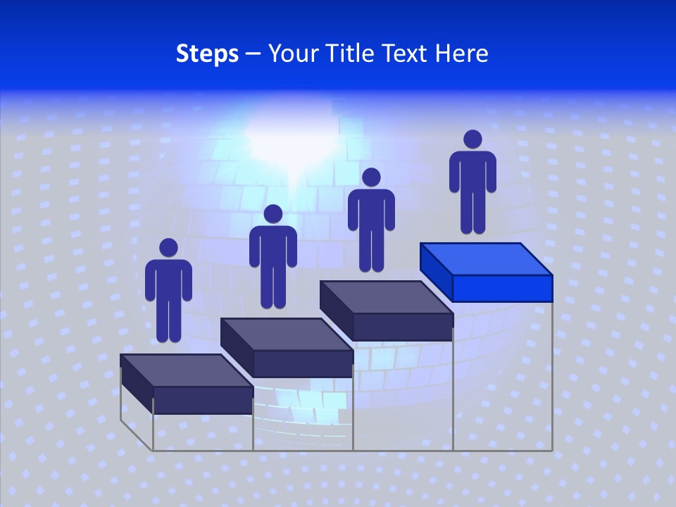 Spotlight Mirrored Light PowerPoint Template