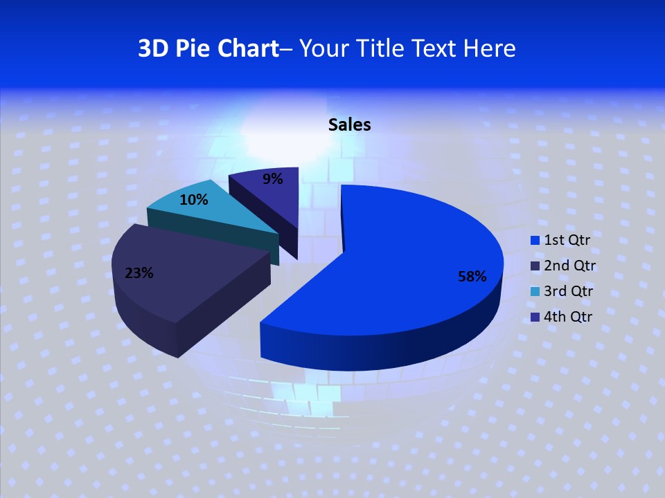 Spotlight Mirrored Light PowerPoint Template