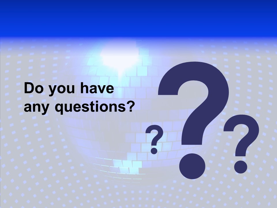 Spotlight Mirrored Light PowerPoint Template