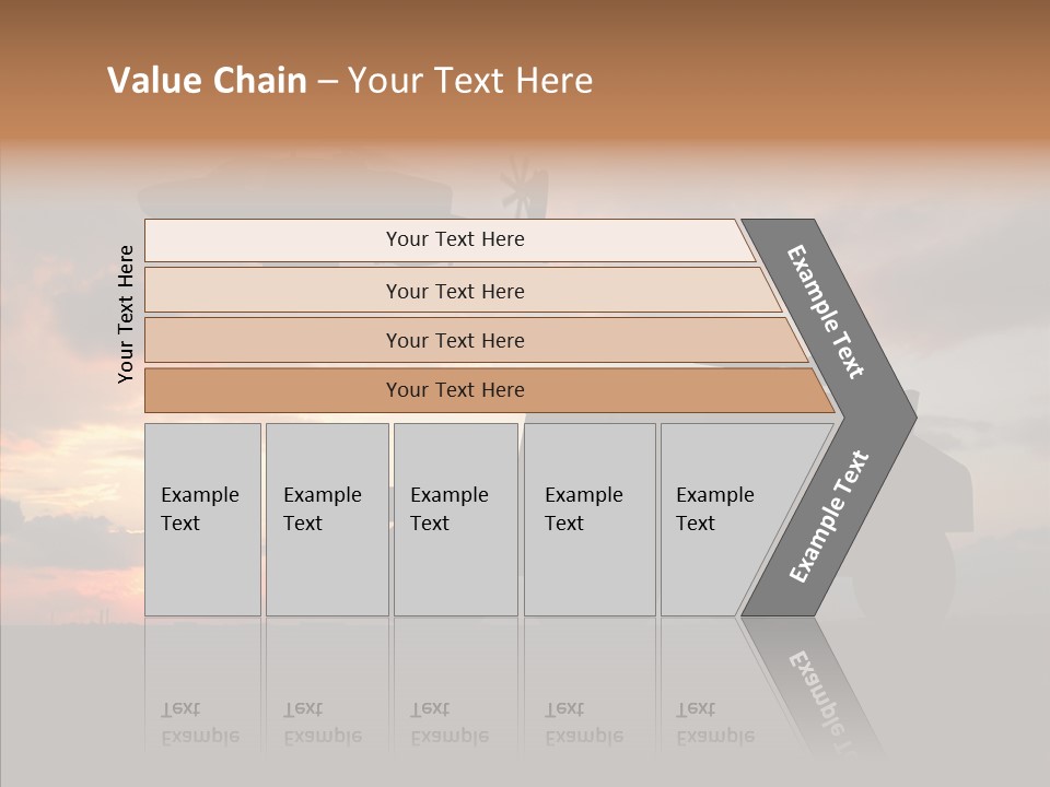 Helicopter Convoy Libya PowerPoint Template