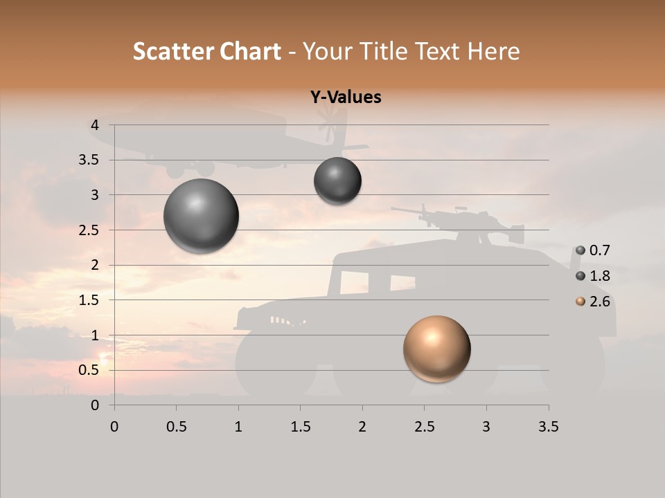 Helicopter Convoy Libya PowerPoint Template