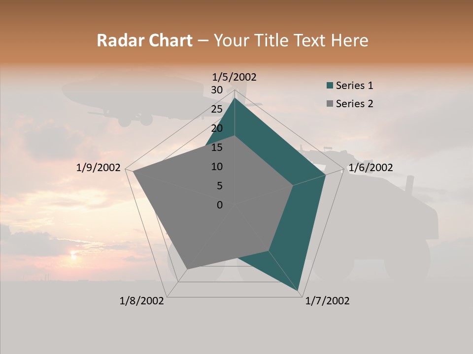 Helicopter Convoy Libya PowerPoint Template