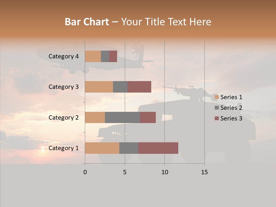 Helicopter Convoy Libya PowerPoint Template