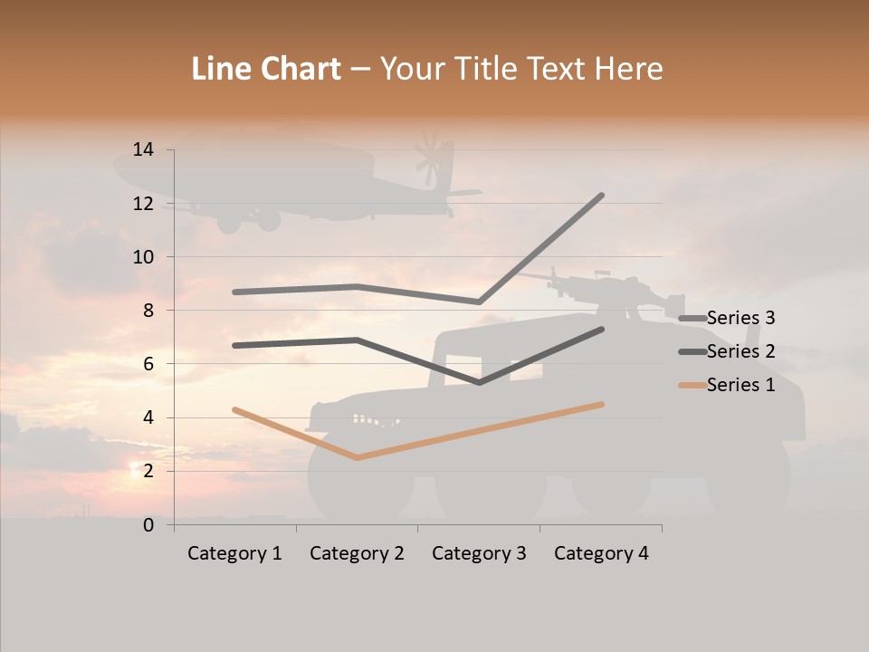 Helicopter Convoy Libya PowerPoint Template