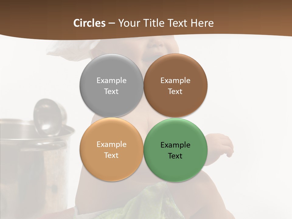 Cute Isolated Cooking PowerPoint Template