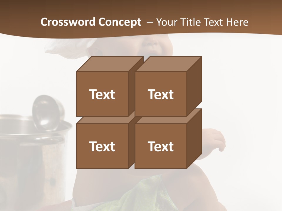 Cute Isolated Cooking PowerPoint Template