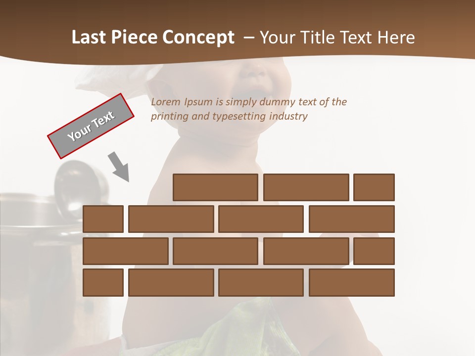 Cute Isolated Cooking PowerPoint Template