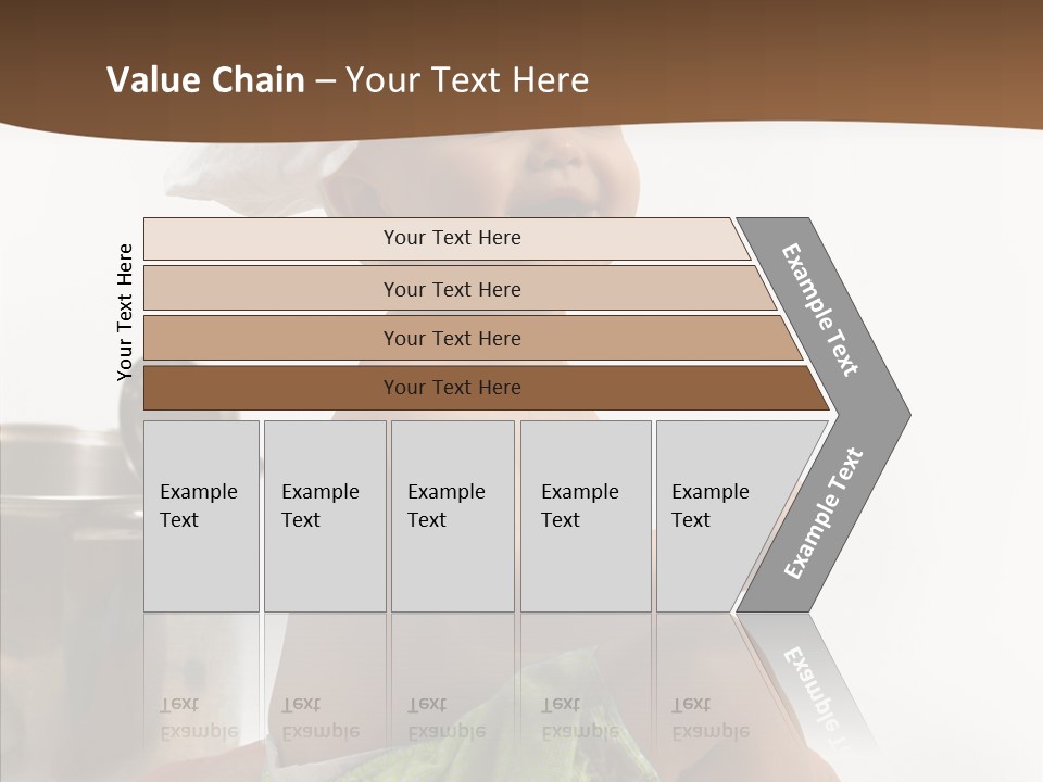 Cute Isolated Cooking PowerPoint Template