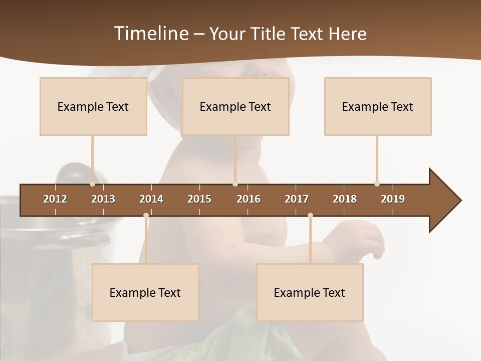 Cute Isolated Cooking PowerPoint Template