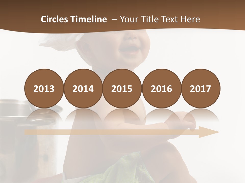 Cute Isolated Cooking PowerPoint Template