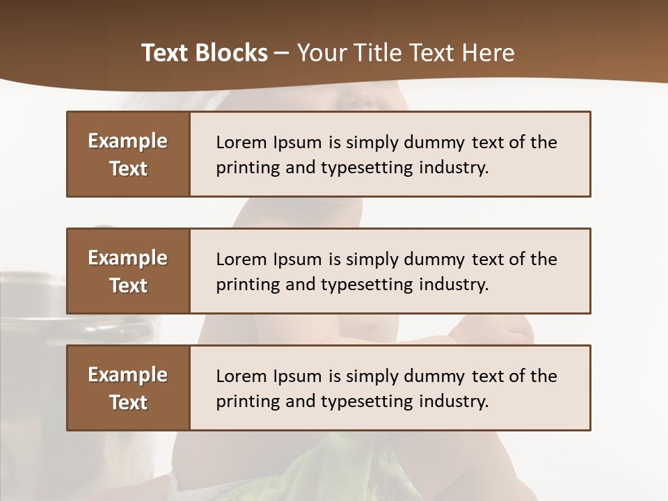 Cute Isolated Cooking PowerPoint Template