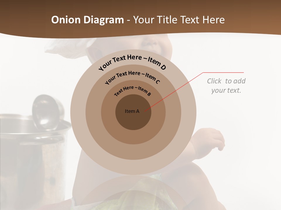 Cute Isolated Cooking PowerPoint Template