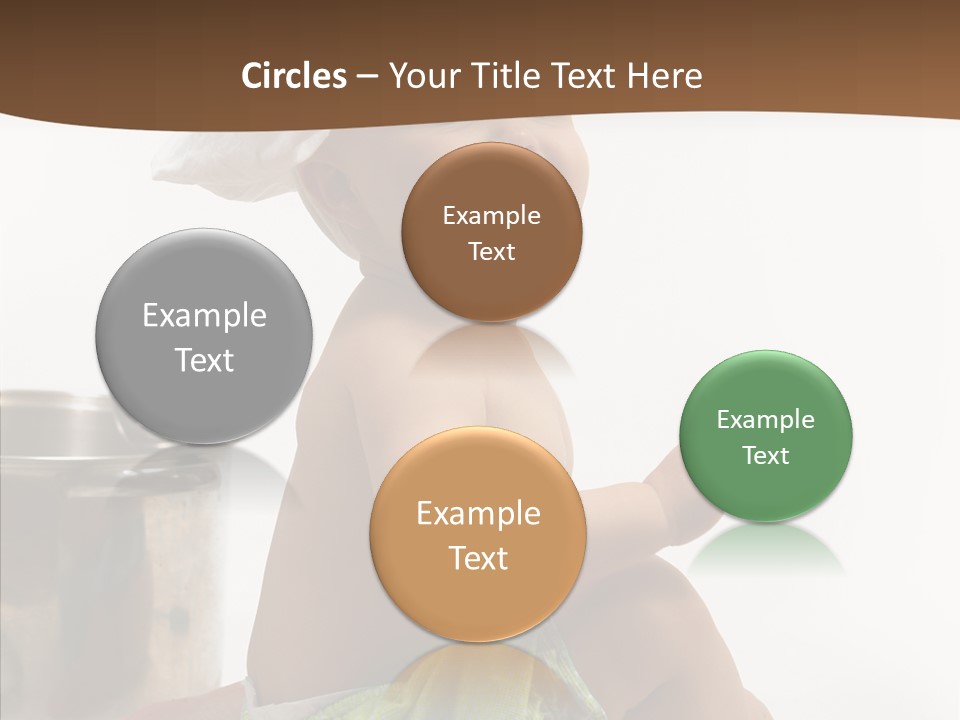 Cute Isolated Cooking PowerPoint Template