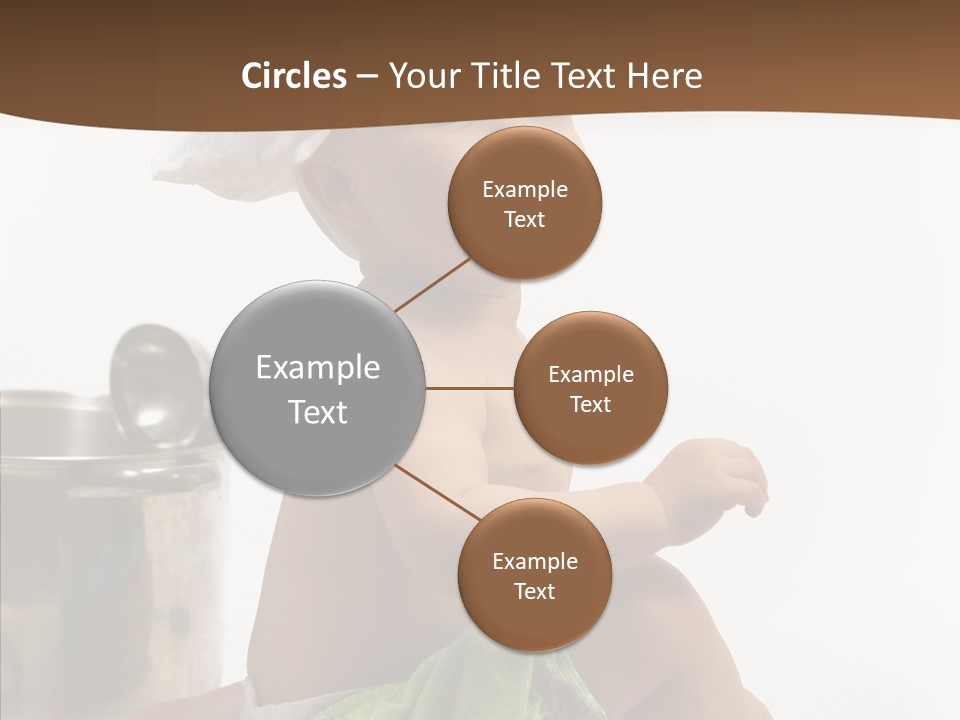 Cute Isolated Cooking PowerPoint Template