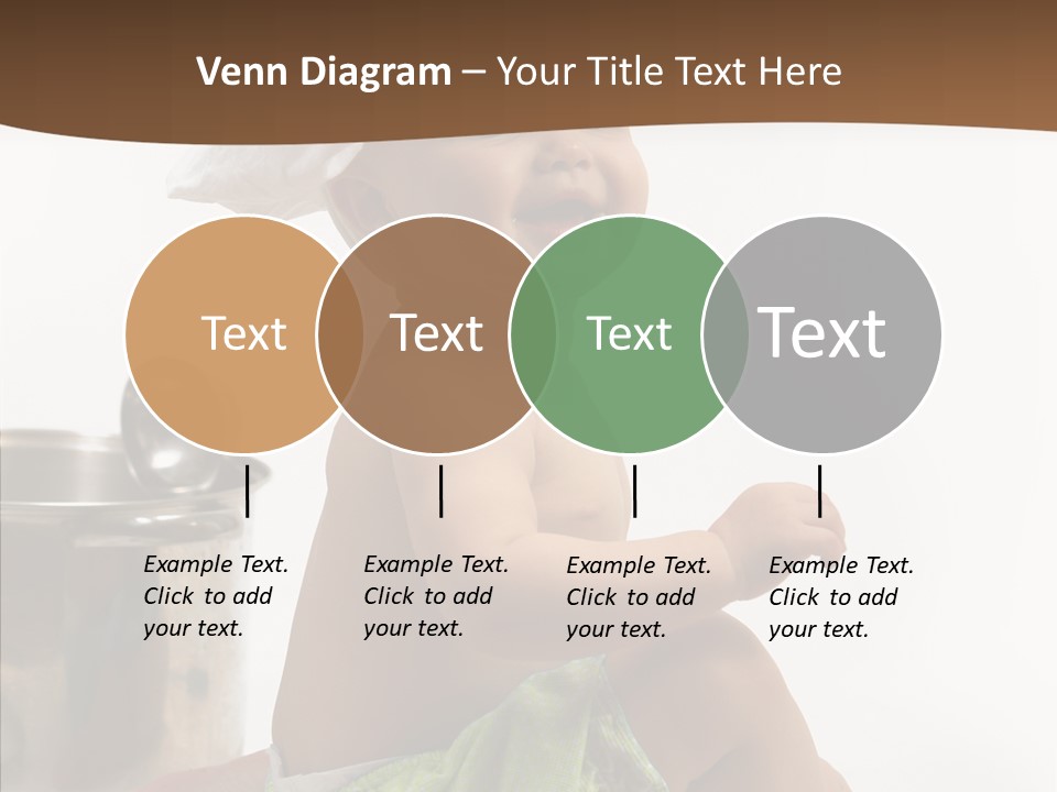 Cute Isolated Cooking PowerPoint Template