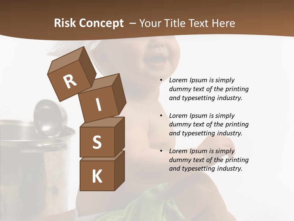 Cute Isolated Cooking PowerPoint Template