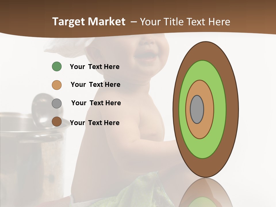 Cute Isolated Cooking PowerPoint Template