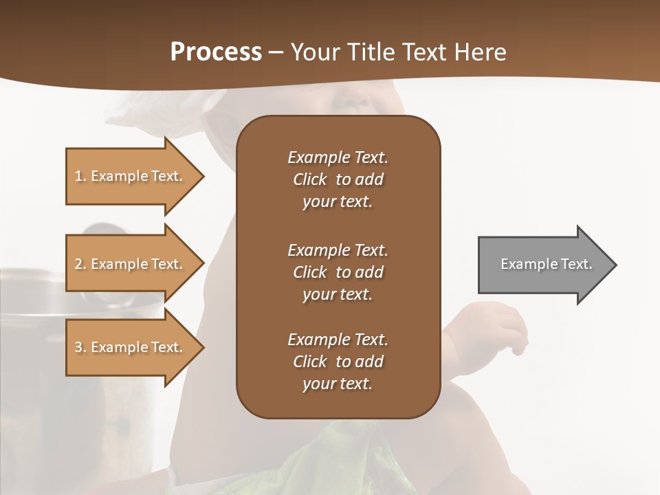 Cute Isolated Cooking PowerPoint Template